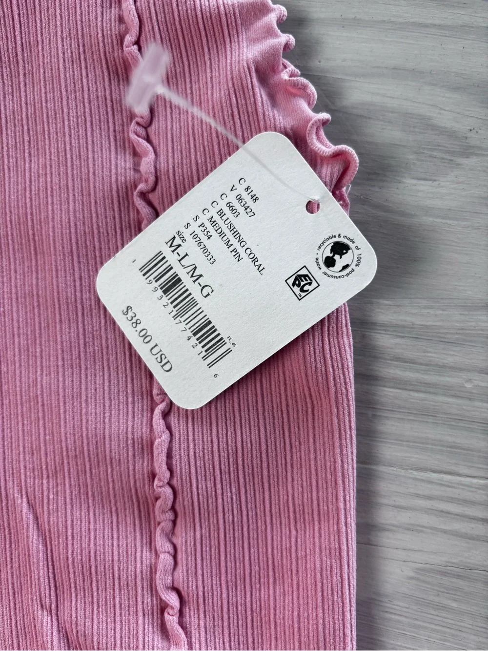 Free People Intimately Better This Way Tank (Pink-Stock Photo For Reference)